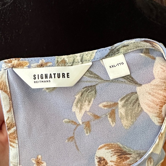 Reitmans Floral Ruffled Top - Picture 7 of 8